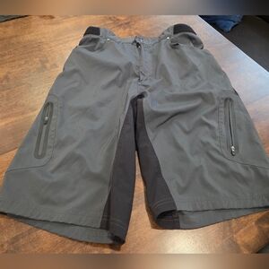 Zoic Men's Cycling Shorts Black Gray XL